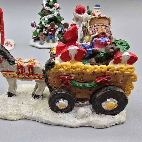 Festive Christmas Village Figurines - Picture 6 of 10